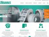 Startseite der Homepage von Neuhaus AG im neuen Design